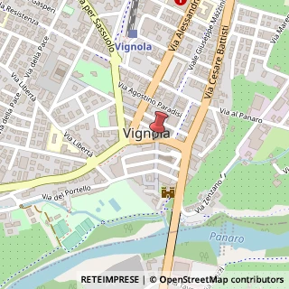 Mappa Via Giuseppe Garibaldi, 2, 41058 Vignola, Modena (Emilia Romagna)