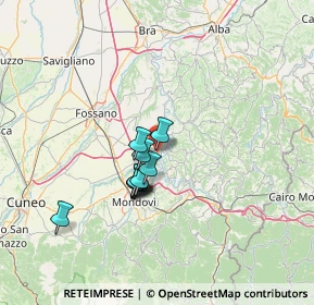 Mappa Via Zavatteri, 12061 Carrù CN, Italia (9.69636)