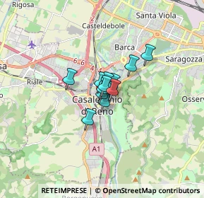 Mappa Via G. Garibaldi, 40033 Bologna BO, Italia (0.67583)