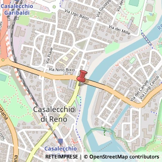 Mappa Via Guglielmo Marconi, 5, 40033 Casalecchio di Reno, Bologna (Emilia Romagna)