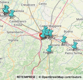 Mappa Via Porrettana, 40033 Casalecchio di Reno BO, Italia (17.90818)