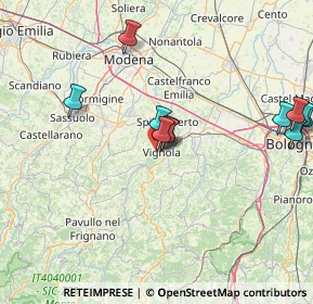 Mappa Via Piero Mascagni, 41058 Vignola MO, Italia (16.39)