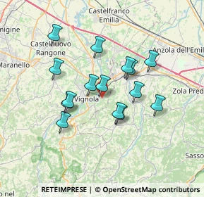 Mappa Piazza Zanantoni, 41056 Savignano Sul Panaro MO, Italia (5.95933)