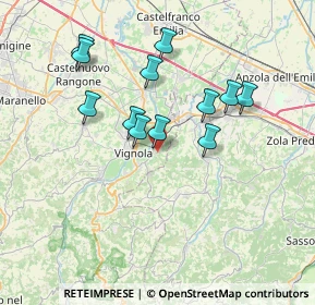 Mappa Piazza Zanantoni, 41056 Savignano Sul Panaro MO, Italia (6.57083)
