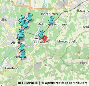Mappa Piazza Zanantoni, 41056 Savignano Sul Panaro MO, Italia (2.13091)