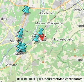 Mappa Piazza Zanantoni, 41056 Savignano Sul Panaro MO, Italia (2.16714)