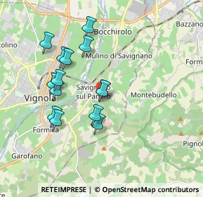 Mappa Piazza Zanantoni, 41056 Savignano Sul Panaro MO, Italia (1.70571)