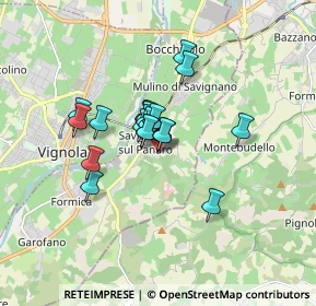 Mappa Piazza Zanantoni, 41056 Savignano Sul Panaro MO, Italia (1.1245)