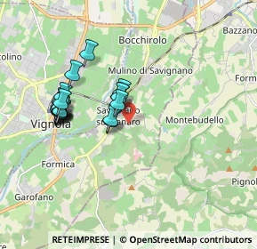 Mappa Piazza Zanantoni, 41056 Savignano Sul Panaro MO, Italia (1.7365)