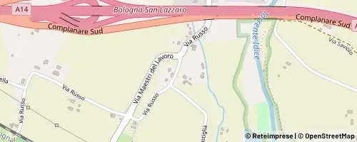 Mappa San Lazzaro di Savena