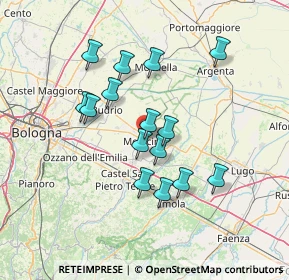 Mappa Via G. Fornasini, 40059 Medicina BO, Italia (12.32)