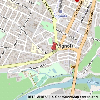Mappa Via Antonio Tavoni, 53, 41058 Vignola, Modena (Emilia Romagna)