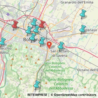 Mappa Via Giuseppe Dozza, 40139 Bologna BO, Italia (5.40077)