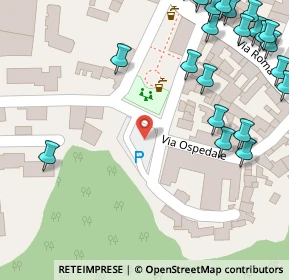 Mappa Via Ospedale, 12061 Carrù CN, Italia (0.1)