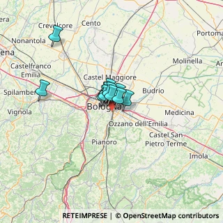 Mappa Via Francesco Cavazza, 40137 Bologna BO, Italia (6.71917)