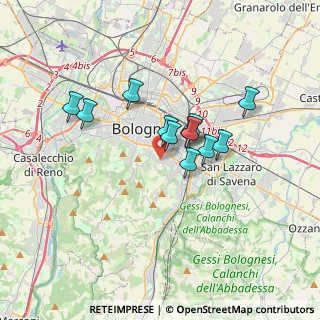 Mappa Via Bellacosta, 40137 Bologna BO, Italia (2.6175)