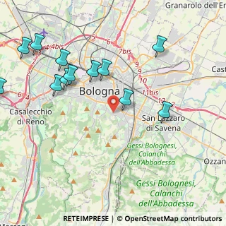 Mappa Via Bellacosta, 40137 Bologna BO, Italia (4.88417)