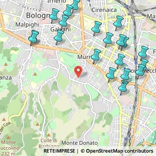 Mappa Via Bellacosta, 40137 Bologna BO, Italia (1.4005)