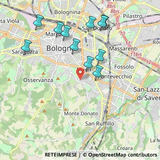 Mappa Via Bellacosta, 40137 Bologna BO, Italia (2.21364)