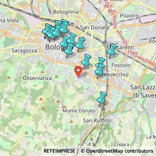 Mappa Via Bellacosta, 40137 Bologna BO, Italia (2.00529)