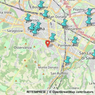 Mappa Via Bellacosta, 40137 Bologna BO, Italia (2.7)