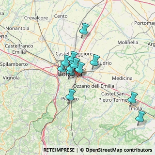 Mappa Via Bellaria, 40139 Bologna BO, Italia (11.04167)