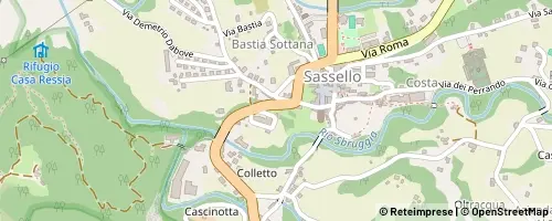 Mappa Sassello