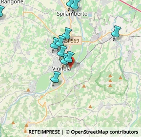 Mappa MO4, 41058 Vignola MO, Italia (4.69538)