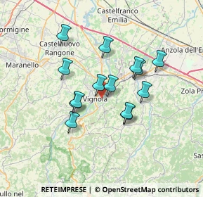 Mappa MO4, 41058 Vignola MO, Italia (5.75429)