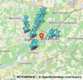 Mappa MO4, 41058 Vignola MO, Italia (1.425)