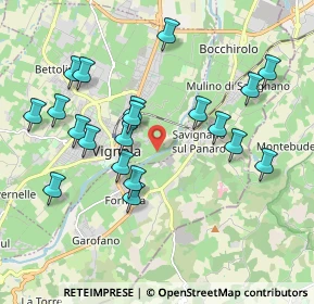Mappa MO4, 41058 Vignola MO, Italia (2.017)