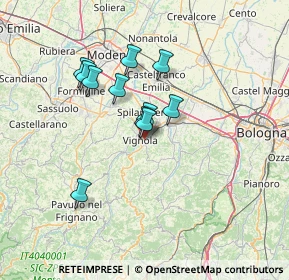 Mappa MO4, 41058 Vignola MO, Italia (10.86)