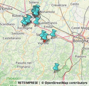 Mappa MO4, 41058 Vignola MO, Italia (16.53824)