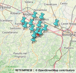 Mappa MO4, 41058 Vignola MO, Italia (8.97462)