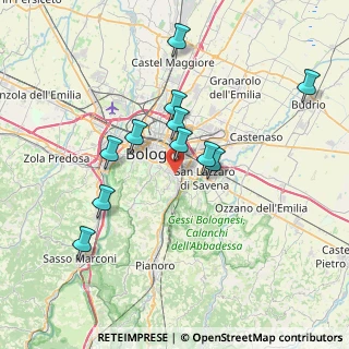 Mappa SP 65, 40137 Bologna BO, Italia (6.87273)