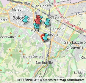 Mappa SP 65, 40137 Bologna BO, Italia (1.28273)