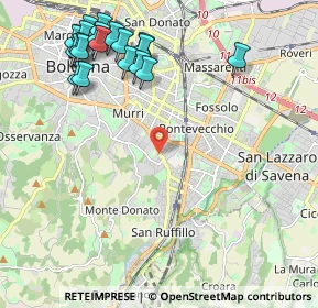 Mappa SP 65, 40137 Bologna BO, Italia (2.6635)