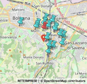 Mappa SP 65, 40137 Bologna BO, Italia (1.36)