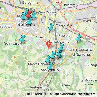 Mappa SP 65, 40137 Bologna BO, Italia (2.18429)