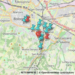 Mappa SP 65, 40137 Bologna BO, Italia (1.22667)