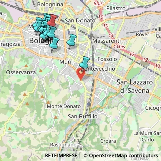 Mappa SP 65, 40137 Bologna BO, Italia (2.8665)