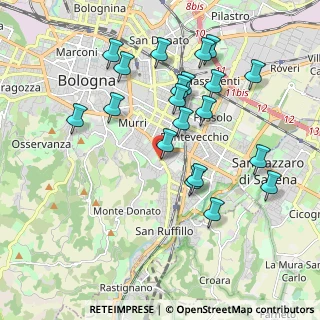 Mappa SP 65, 40137 Bologna BO, Italia (1.9905)
