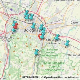 Mappa SP 65, 40137 Bologna BO, Italia (4.07462)