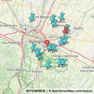 Mappa Via Massa Carrara, 40139 Bologna BO, Italia (7.13)