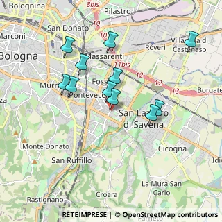 Mappa Via Massa Carrara, 40139 Bologna BO, Italia (1.73)