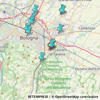 Mappa Via Massa Carrara, 40139 Bologna BO, Italia (4.26636)