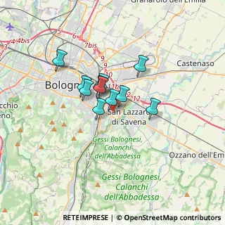 Mappa Via Massa Carrara, 40139 Bologna BO, Italia (2.18818)