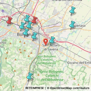 Mappa Via Genova, 40139 Bologna BO, Italia (5.16455)