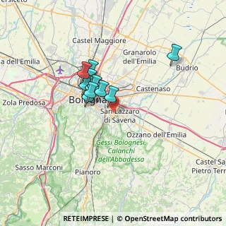 Mappa Via Genova, 40139 Bologna BO, Italia (5.11727)