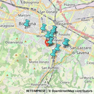 Mappa Via Pier Paolo Molinelli, 40137 Bologna BO, Italia (1.13)